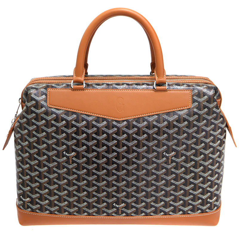 ゴヤール Goyard シザルパンドキュメントケース メンズ 黒いこと 赤銅色 メンズ 【中古】
