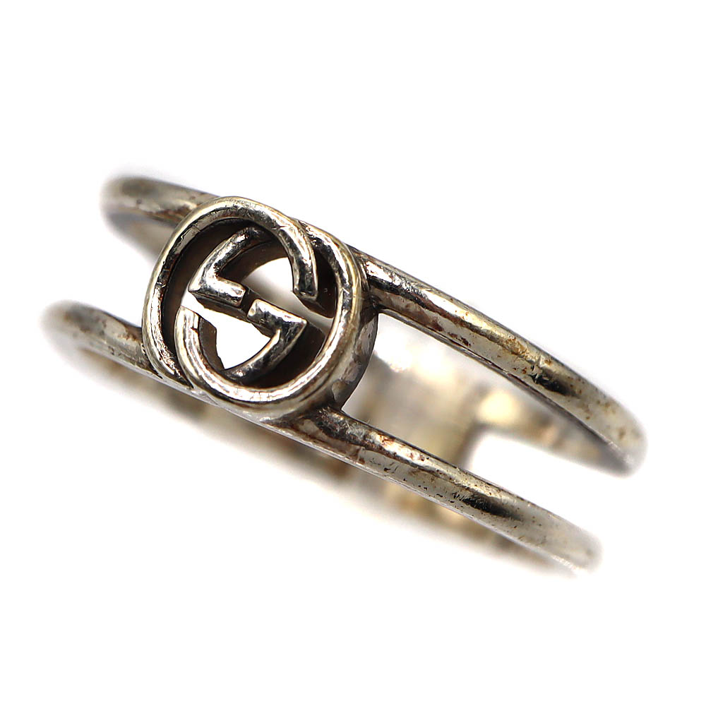 楽天市場】グッチ Gucci ノットインフィニティリング SV925【中古