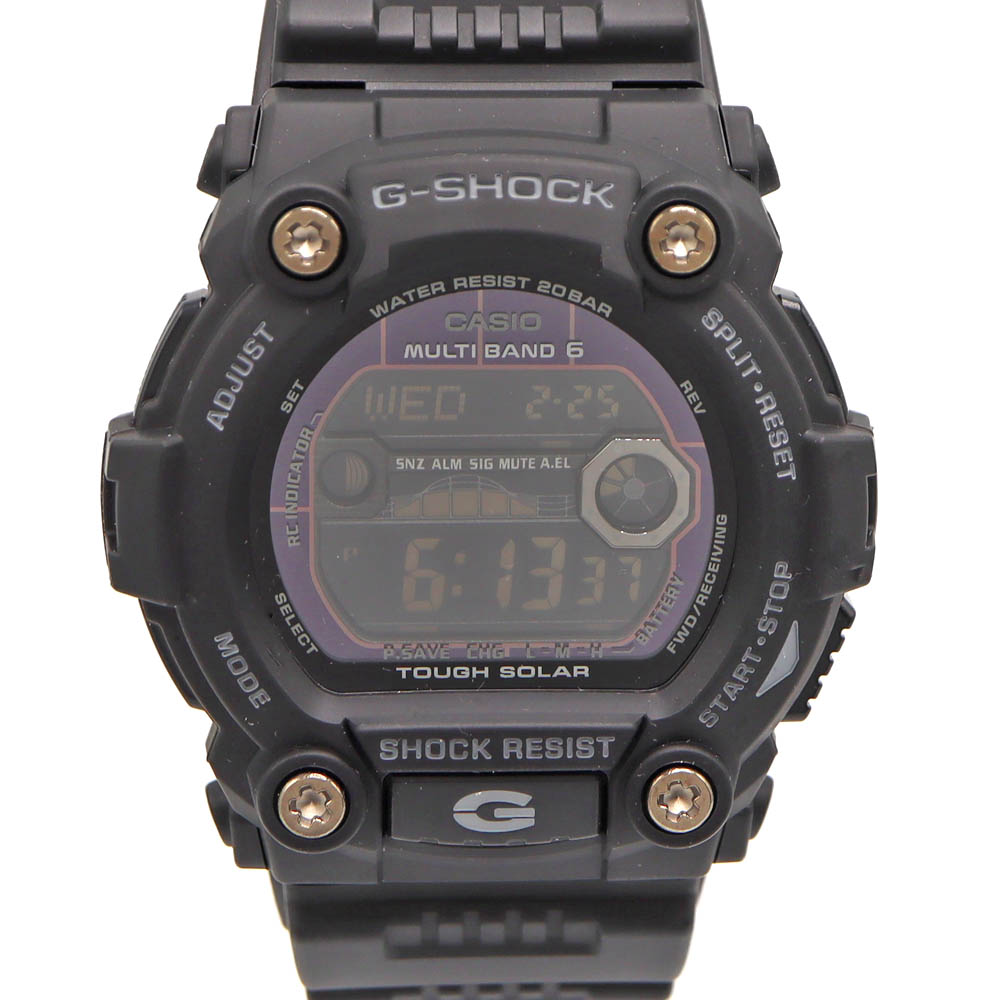カシオ Casio GW7900B-1JF G-SHOCK タフソーラー ソーラー充電システム 電波時計 メンズ 腕時計 ブラック 【中古】｜質屋かんてい局 店