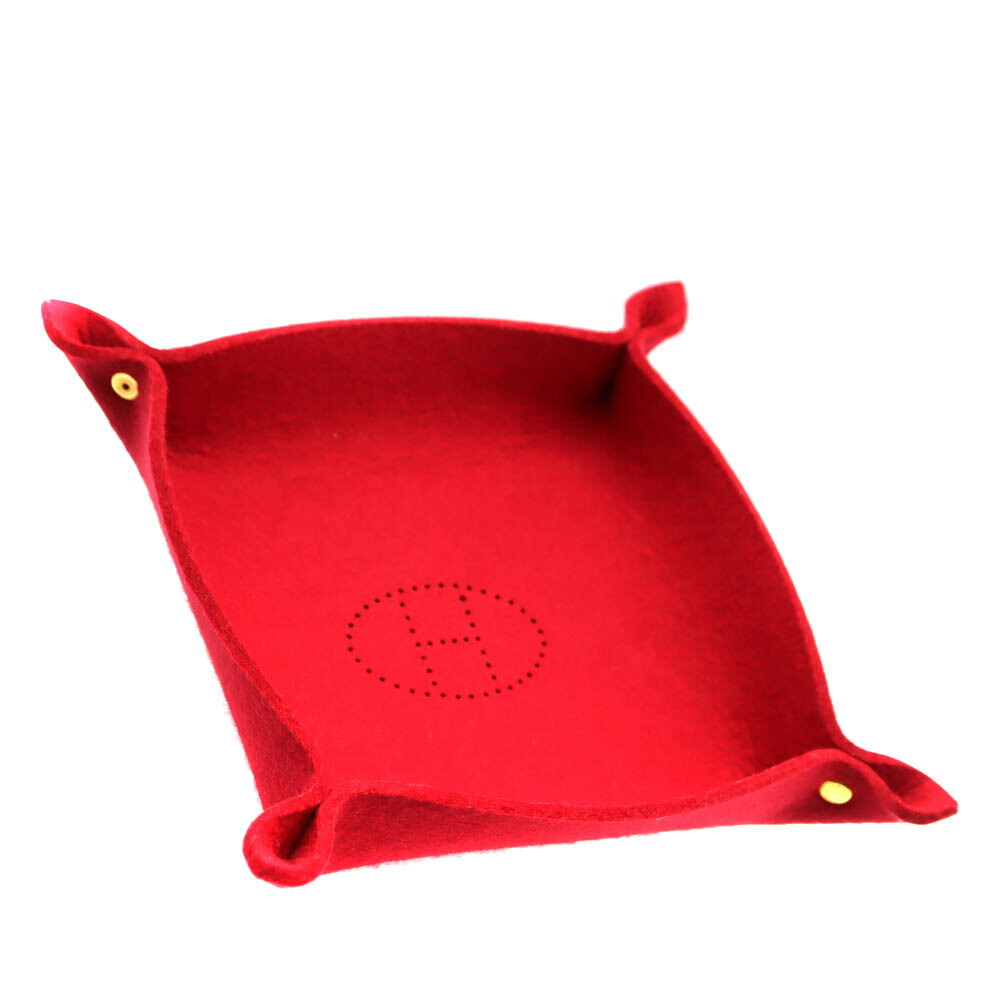 楽天市場】HERMES エルメス グリオット レザートレイ 小物入れ マルチ