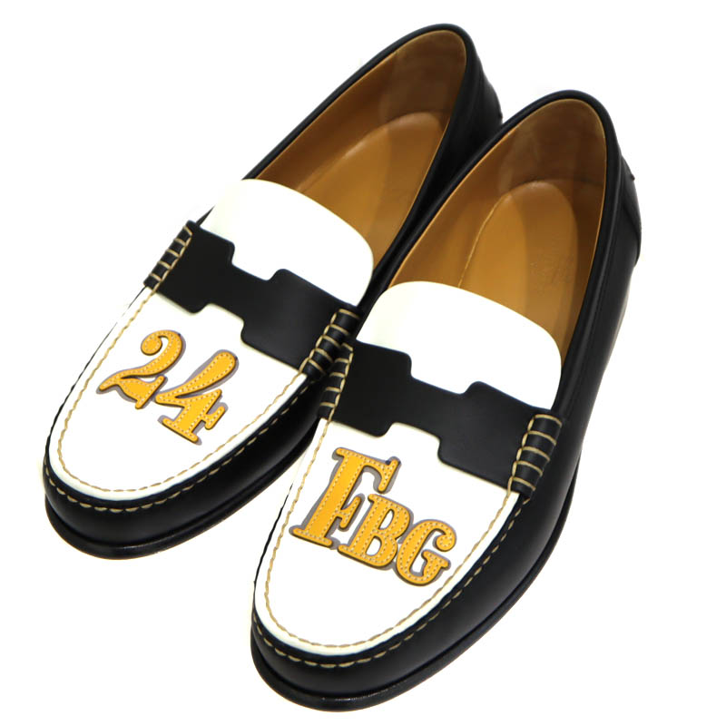 エルメス HERMES  ケネディ 置き目毛皮 24 FBG レディース 白いこと 黒いこと 【中古】
