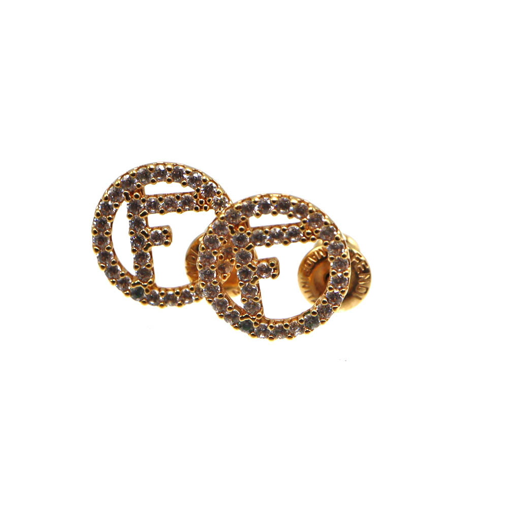 フェンディ Fendi 8AG7386 エフイズフェンディピアス  金属元素原材料 付属品【中古】