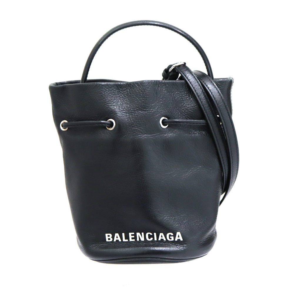 バレンシアガ Balenciaga 638342 バケットバッグXS ハンドバッグ ショルダーバッグ ブラック レディース バッグ 鞄【中古】｜質屋かんてい局 店