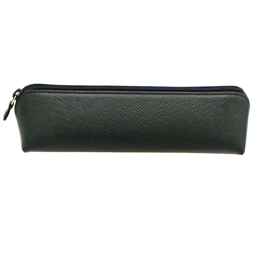 ルイヴィトン Louis Vuitton M30324 トゥルースクレヨン 書きもの容れもの 緑であること タイガレザー メンズ【中古】