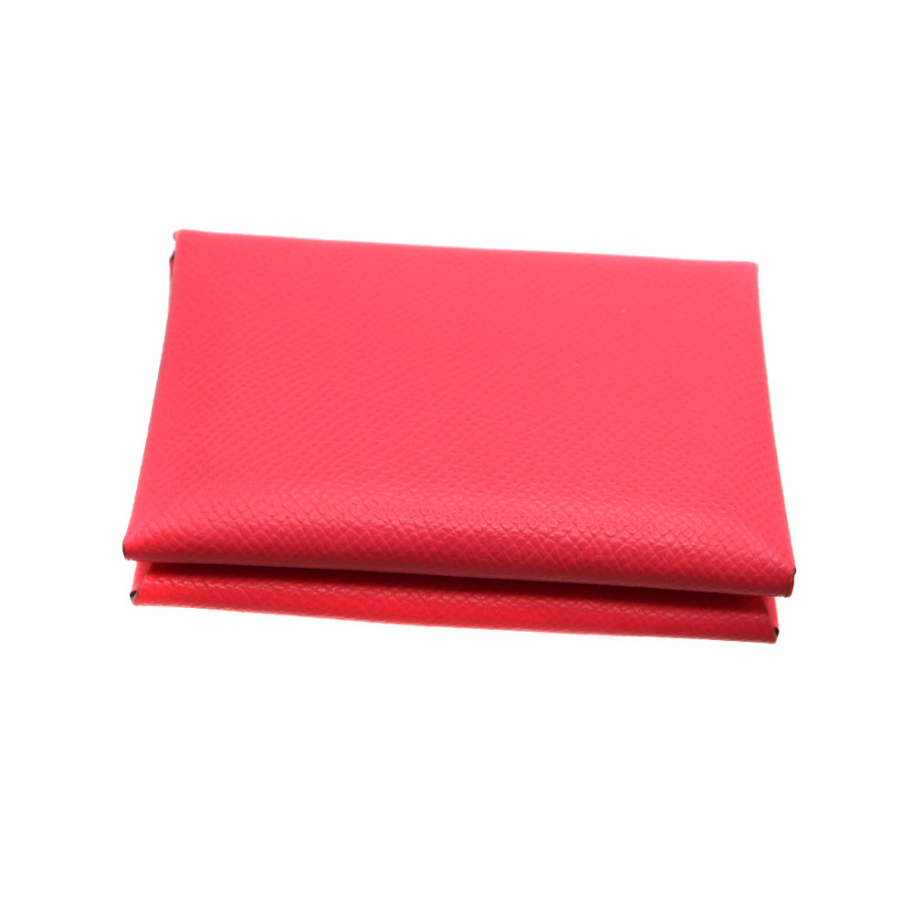 エルメス Hermes カルヴィデュオ コインケース 歌留多入れもの なめし革 サクラ色 Z目じるし（2021年） レディース【中古】