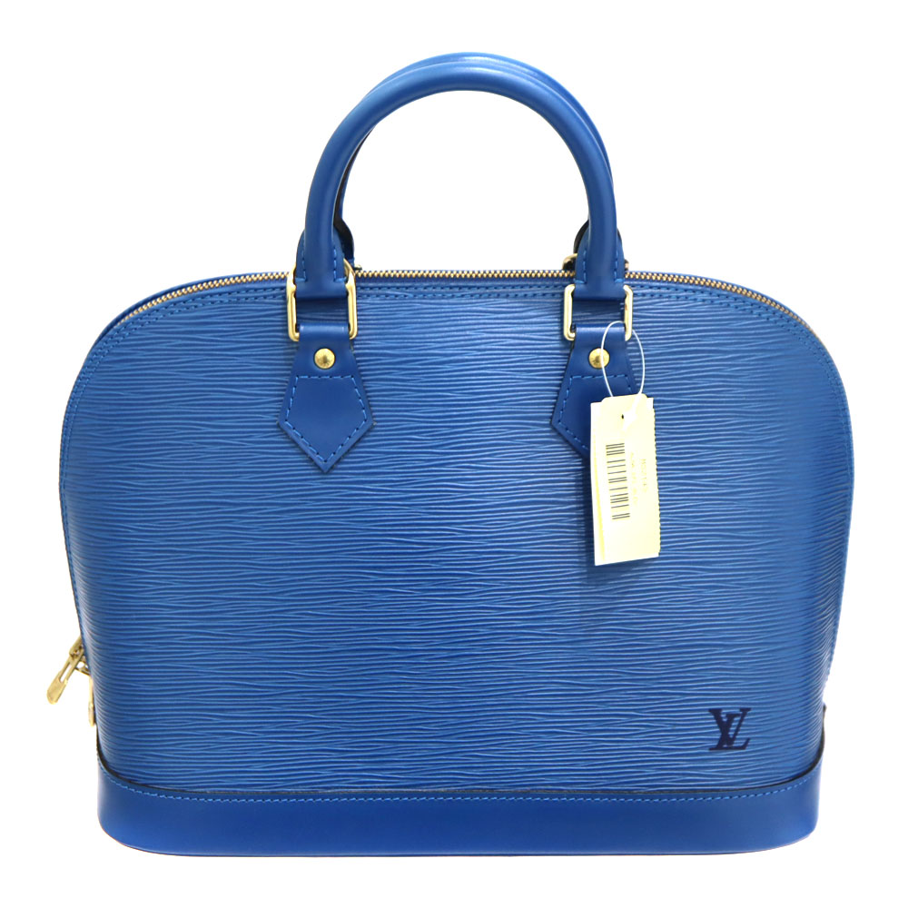 ルイヴィトン Louisvuitton M52145 アルマ 鞄 ハンドバック エピ 青碧【中古】