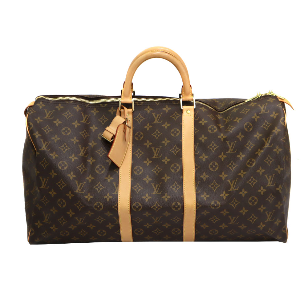 ルイヴィトン Louis vuitton M41424 キーポル55 ボストンバッグ 鞄 モノグラム帆布 ユニ一発やる【中古】