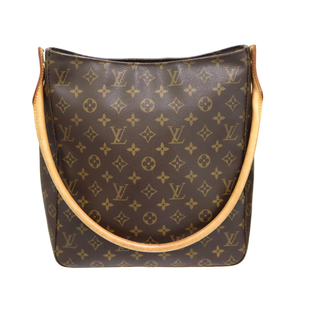 ルイヴィトン Louisvuitton M51145 ルーピングGM 鞄 モノグラム ブラウン レディース【中古】｜質屋かんてい局 店