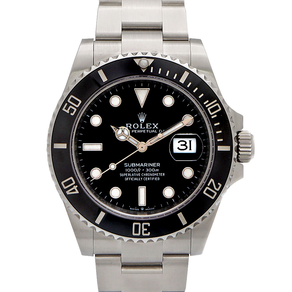 ロレックス Rolex 126610 サブマリーナー デイト メンズ 自動巻 腕時計 ブラック ランダム番【中古】｜質屋かんてい局 店