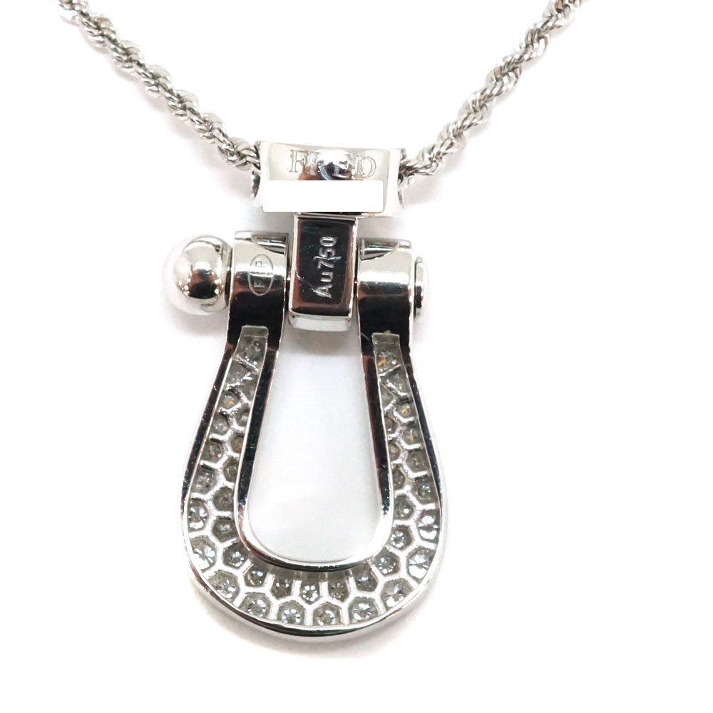 中古 質屋 7b0232 フォース10lmネックレス フレッド Used 9 18金 ネックレス ペンダント メンズ 送料無料 ブランドアクセサリー 約50cm Used 9 即日発送可 ジュエリー 7b0232 レディース N21 371 質屋かんてい局 店 ホワイトゴールド ダイヤモンド 3b026 中古 質屋 7b0232 フォース10lmネックレス フレッド Used 9 18金 ネックレス ペンダント メンズ 送料無料 ブランドアクセサリー 約50cm Used 9 即日発送可 ジュエリー 7b0232 レディース N21 371 質屋かんてい局 店 ホワイトゴールド ダイヤモンド 3b026
