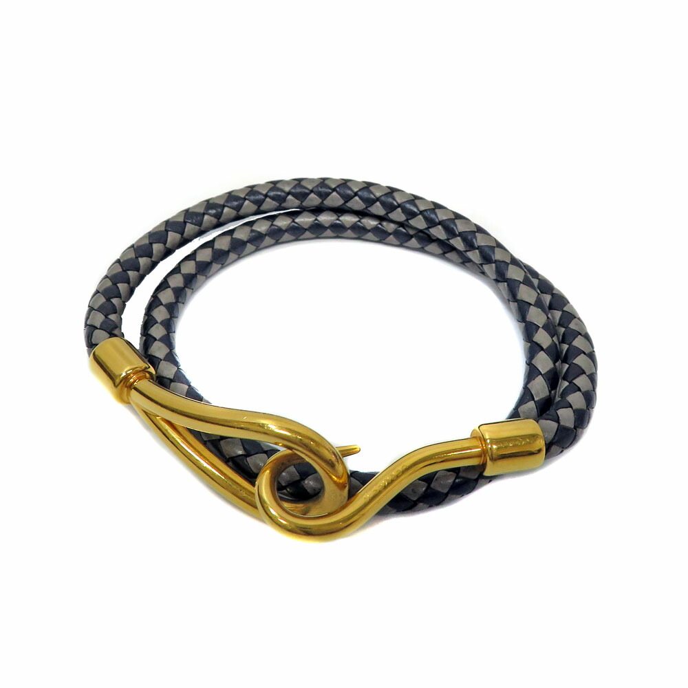 エルメス ジャンボフック レザー ブレスレット ブラック ゴールド レディース 楽天市場】エルメス HERMES ブレスレット ジャンボフック