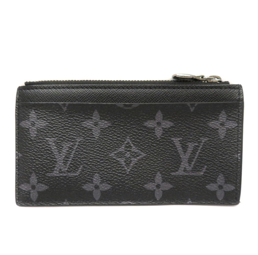 超・美品！ルイヴィトン・モノグラム黒×グレーの小銭(小物)入れ 楽天市場】LOUIS VUITTON ルイヴィトン モノグラムエクリプス