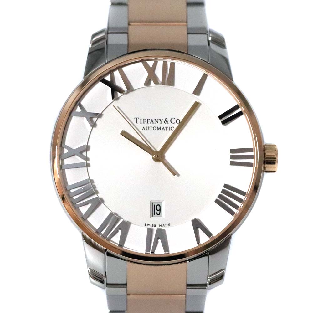 楽天市場】ティファニー【TIFFANY＆CO.】アトラスドームSS/GP白文字盤
