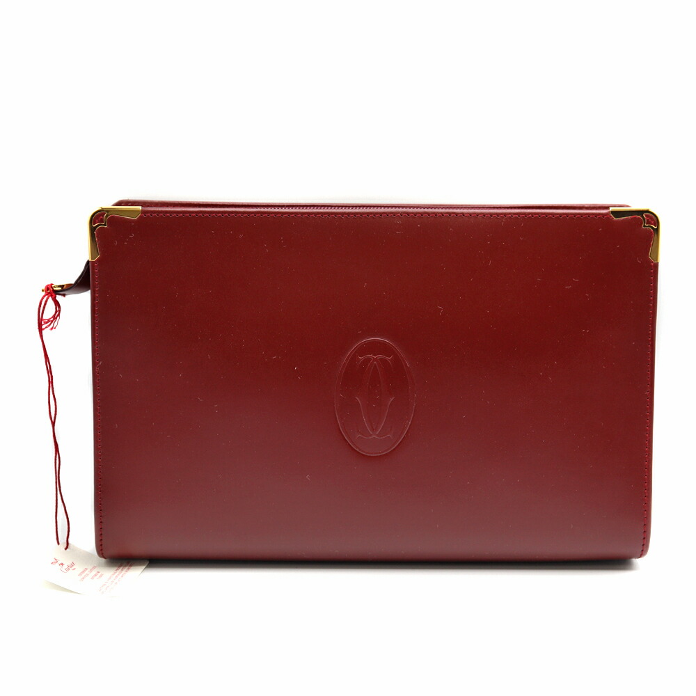 楽天市場】【未使用品】【バッグ】Cartier カルティエ カボション