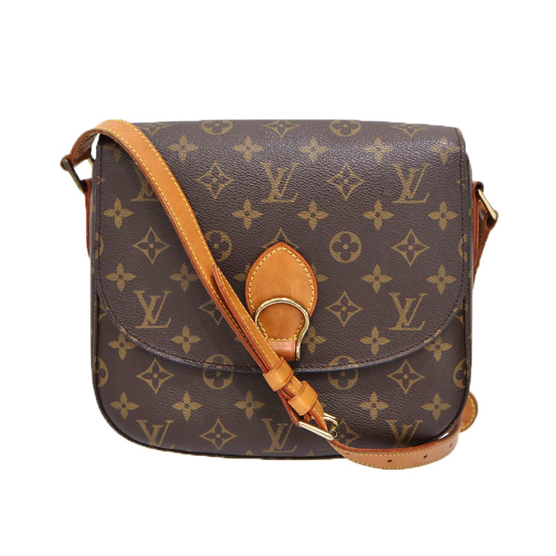 ルイヴィトン Louisvuitton M51242 サンクルーGM ショルダーバッグ ブラウン レディース【中古】