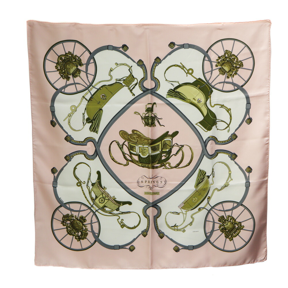 楽天市場】HERMES エルメス カレ90 スカーフ “薔薇の雫” “LA ROSEE