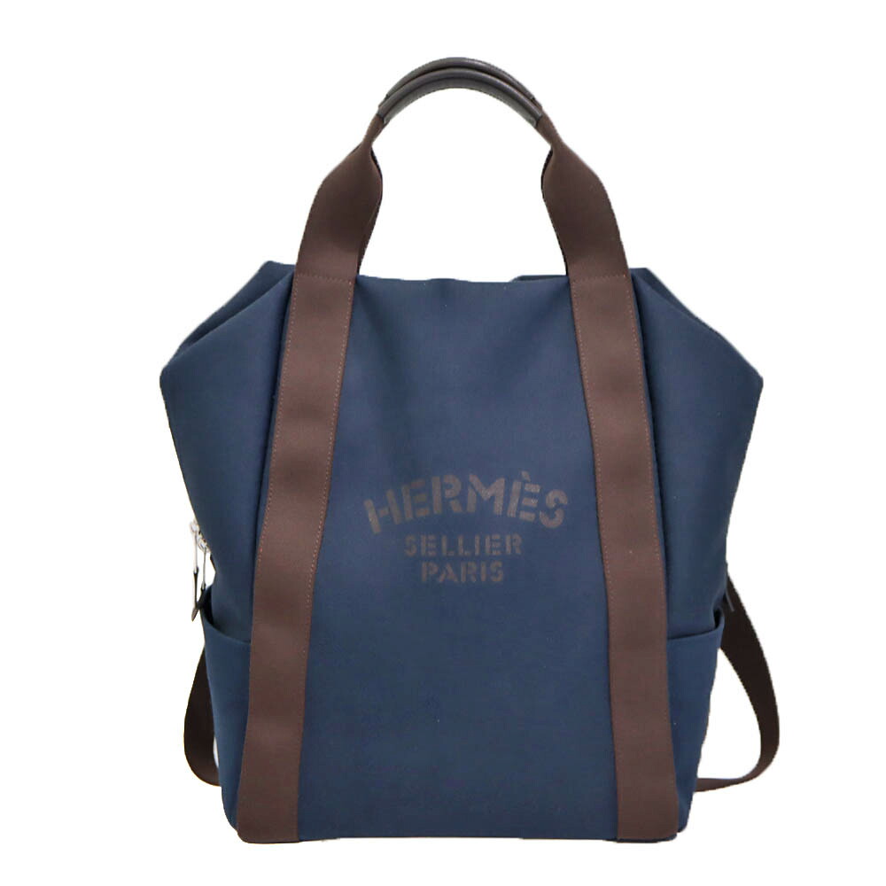 エルメス HERMES サックドパンサージュ グルームバックパック 背嚢 メンズ レディース 米国海軍 【中古】
