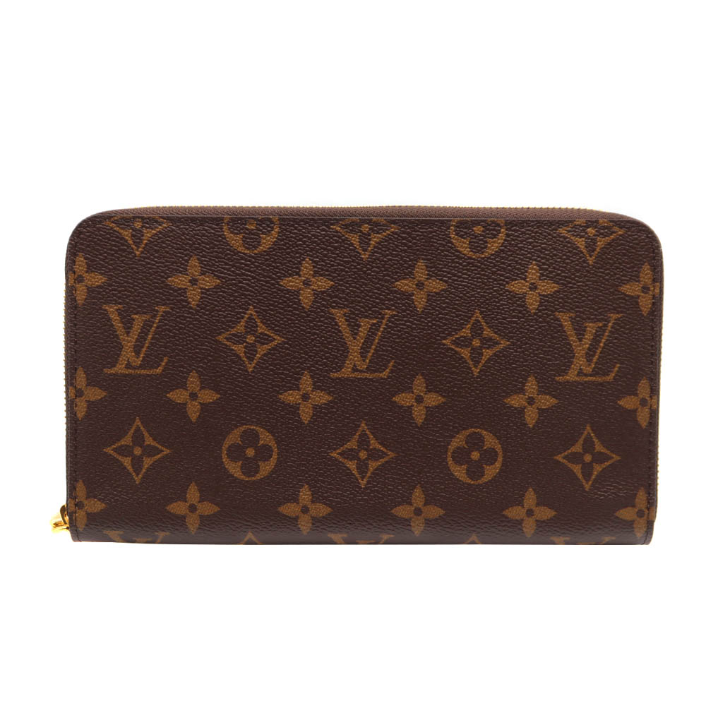 ルイヴィトン Louis Vuitton M62581 ジッピーオーガナイザー 長財布 モノグラム ブラウン メンズ【中古】