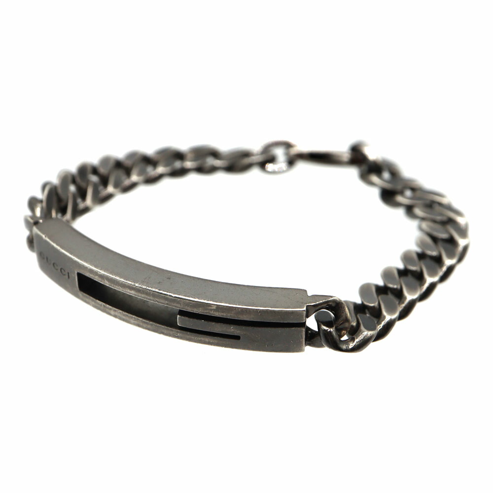 グッチ GUCCI カーブプレートリンク ブレスレット SV925 【公式通販】