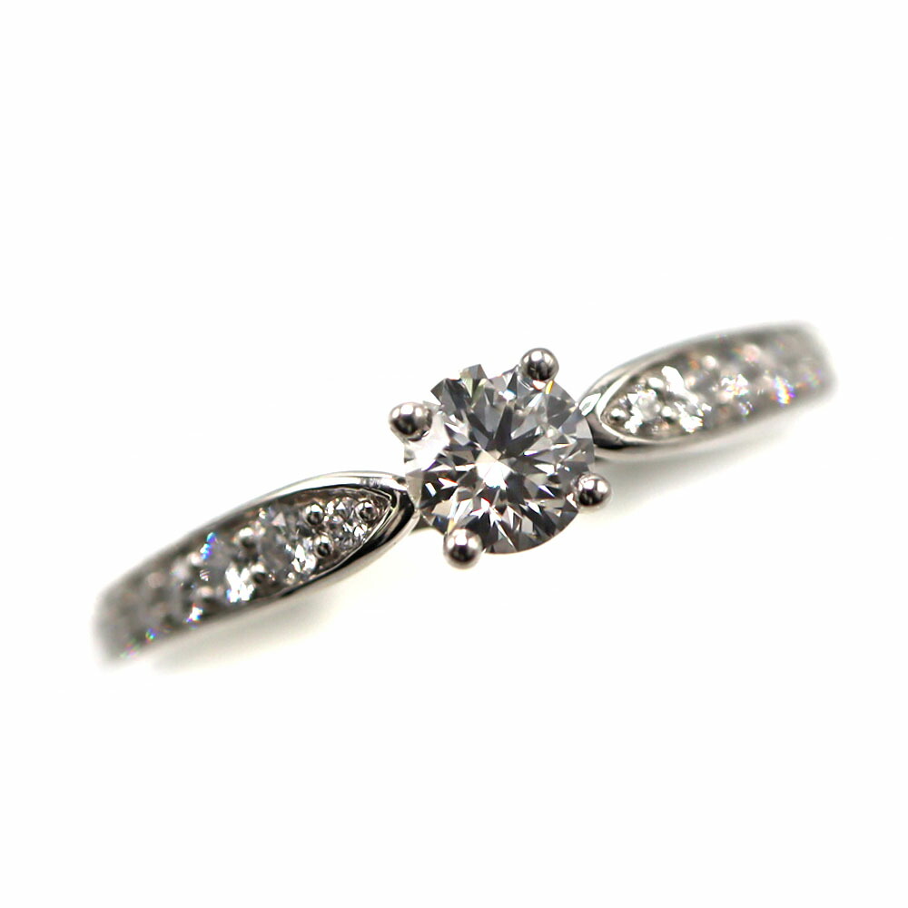 ティファニー Tiffany＆Co Pt950 プラチナ 音楽的調和輪っか D0.25コンピュータ断層撮影法 輪っか 約11.5号 宝飾品 付属物【中古】