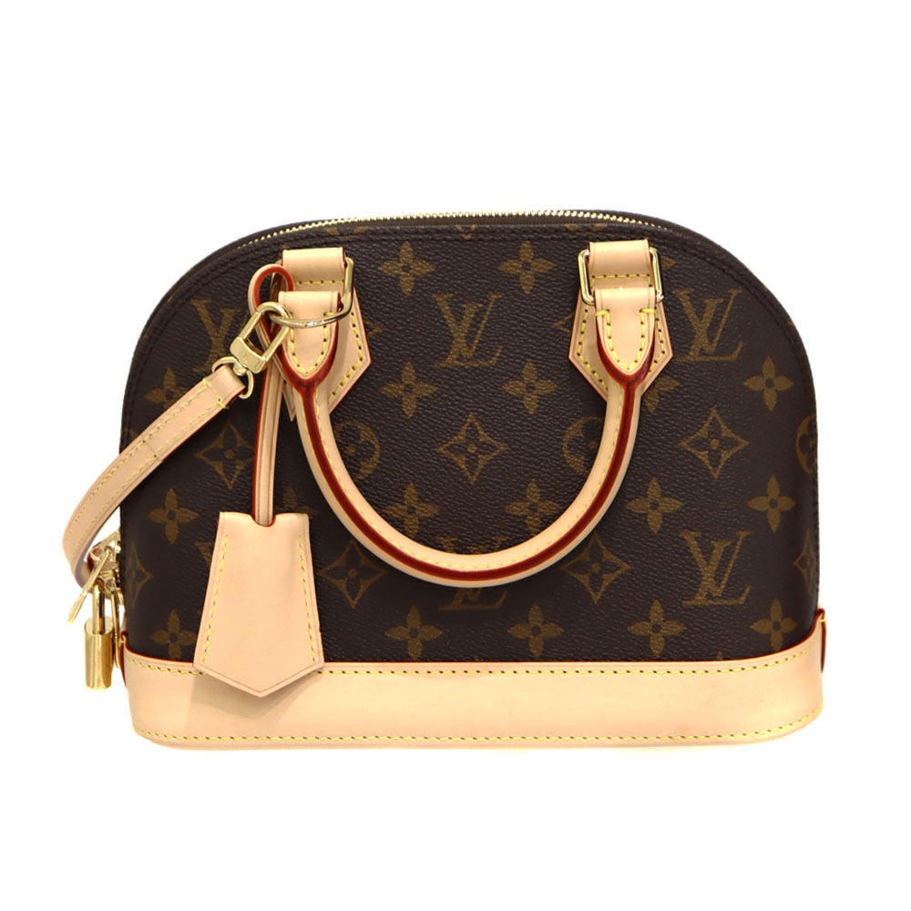 ルイ・ヴィトン Louis Vuitton M46990 アルマBB モノグラム  赤銅色 2WAY御徒面子  レディース【中古】