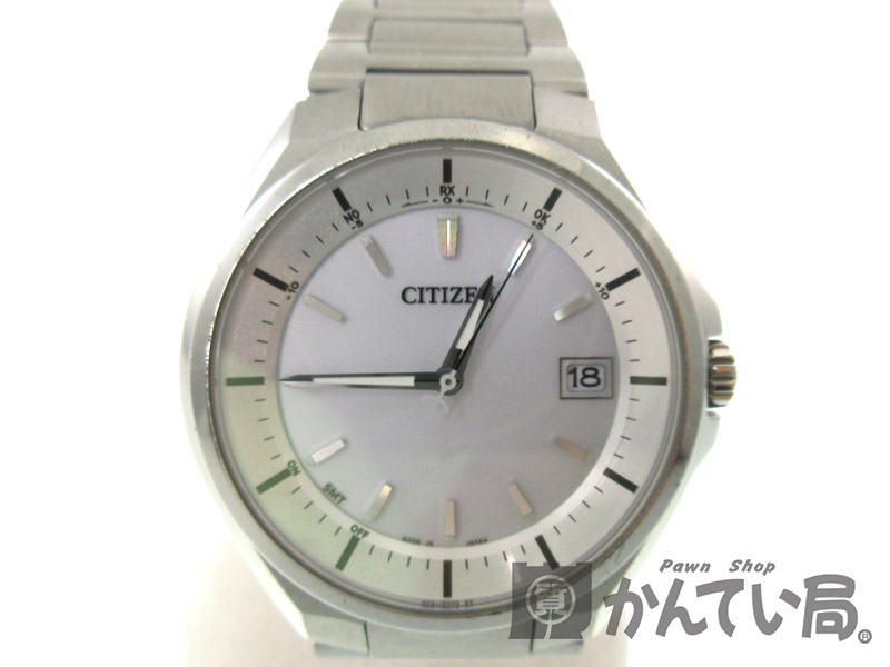 上品 メンズ腕時計 Citizen シチズン H128 R アテッサ エコドライブ スーパーチタニウム チタン ウォッチ 約40mm ソーラー電池 100m防水 腕時計 ファッション ブランド メンズ 中古 Used B 6 K19 3750 質屋 かんてい局春日井店 Www Mekatronik Org Tr