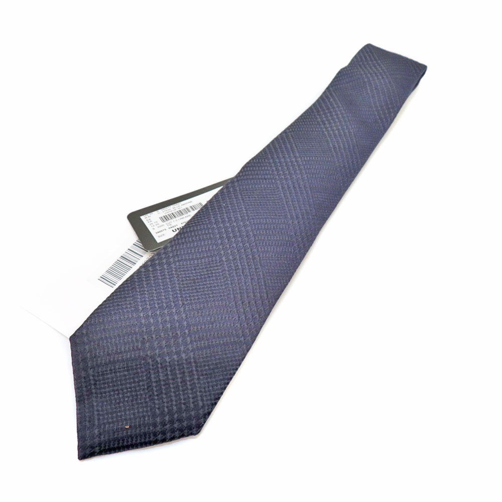 Emporio Armani エンポリオアルマーニ ネクタイ ネイビー チェック シンプル ビジネス 仕事 スーツ 小物 メンズ 中古 未使用品 質屋 かんてい局 細畑店 H Punjabicab Com