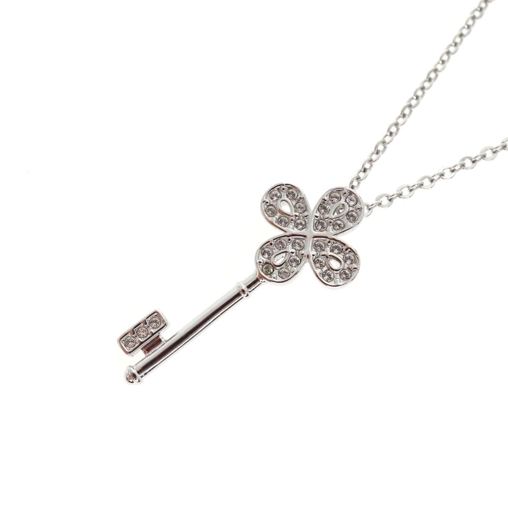 オンライン限定商品 ネックレス ペンダント Swarovski H かんてい局細畑店 質屋 Used 8 中古 アクセサリー レディース クリスタル 鍵 ネックレス ペンダント キーモチーフ スワロフスキー Fkm Unej Ac Id