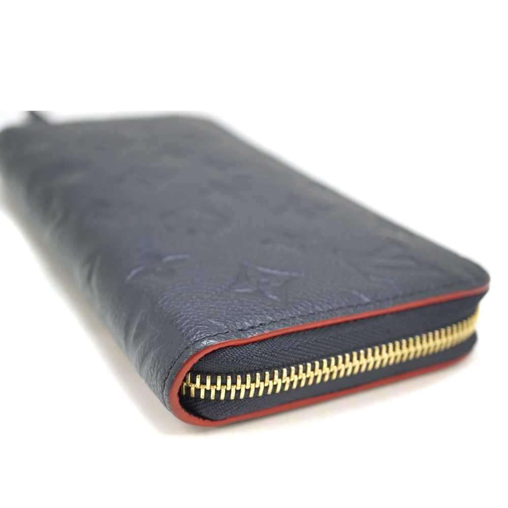 種類豊富な品揃え 質屋かんてい局北名古屋店 送料無料 Louis ルイ ヴィトン モノグラム アンプラント 財布 ケース ダークネイビー 質屋かんてい局北名古屋店 即日発送可 レザー M Vuitton 紺 コバ ジッピーウォレット レッド マリーヌルージュ 赤