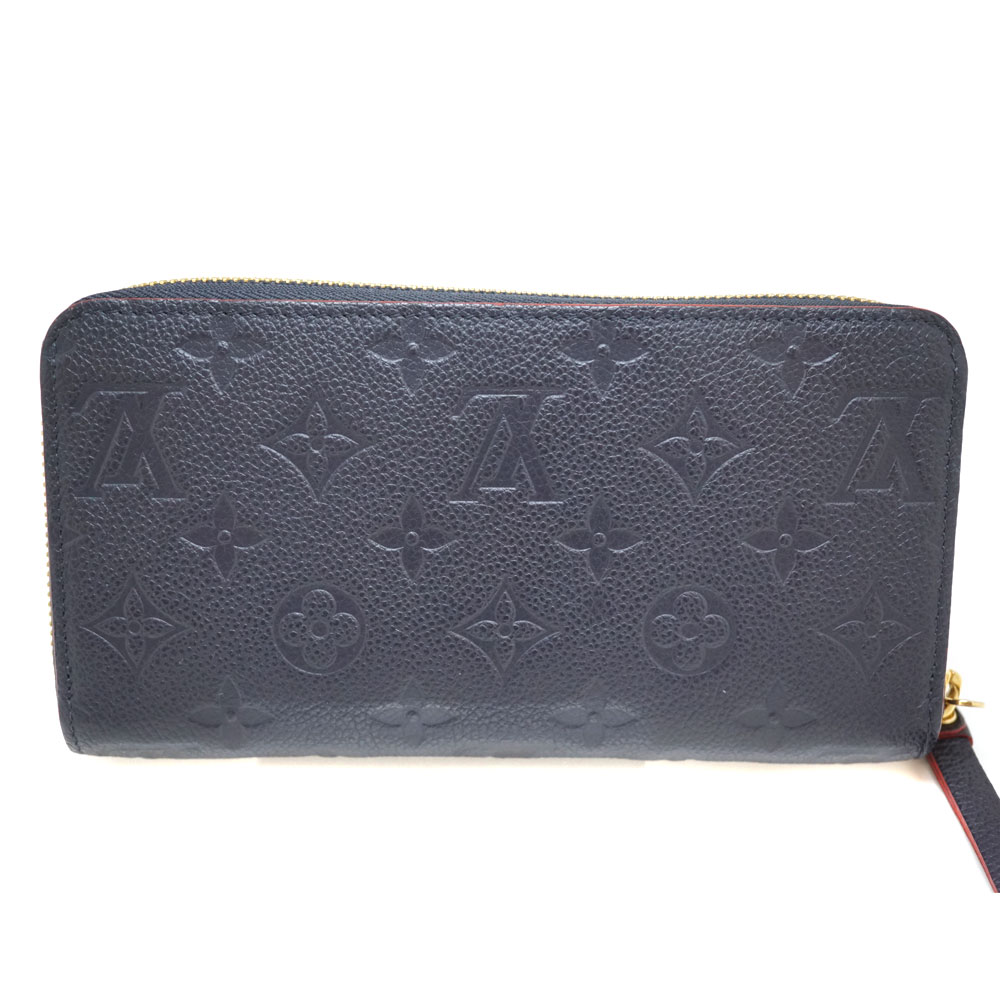 種類豊富な品揃え 質屋かんてい局北名古屋店 送料無料 Louis ルイ ヴィトン モノグラム アンプラント 財布 ケース ダークネイビー 質屋かんてい局北名古屋店 即日発送可 レザー M Vuitton 紺 コバ ジッピーウォレット レッド マリーヌルージュ 赤