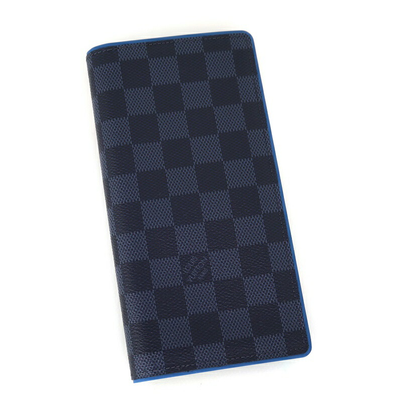 最高品質の LOUIS VUITTON N63243 ポルトフォイユ ブラザ ダミエ 