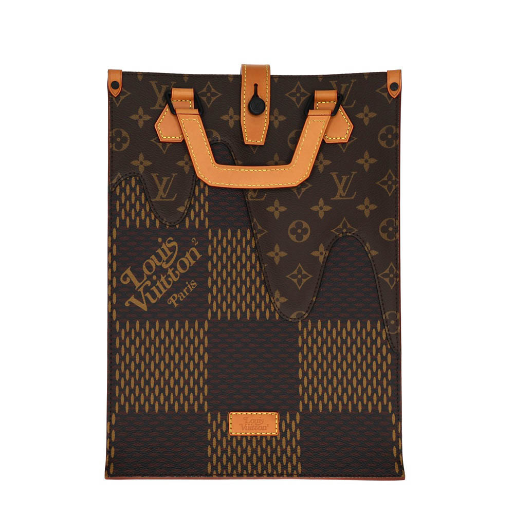 ルイヴィトン Louisvuitton N40355 ミニトート NIGOコラボ バッグ【中古】
