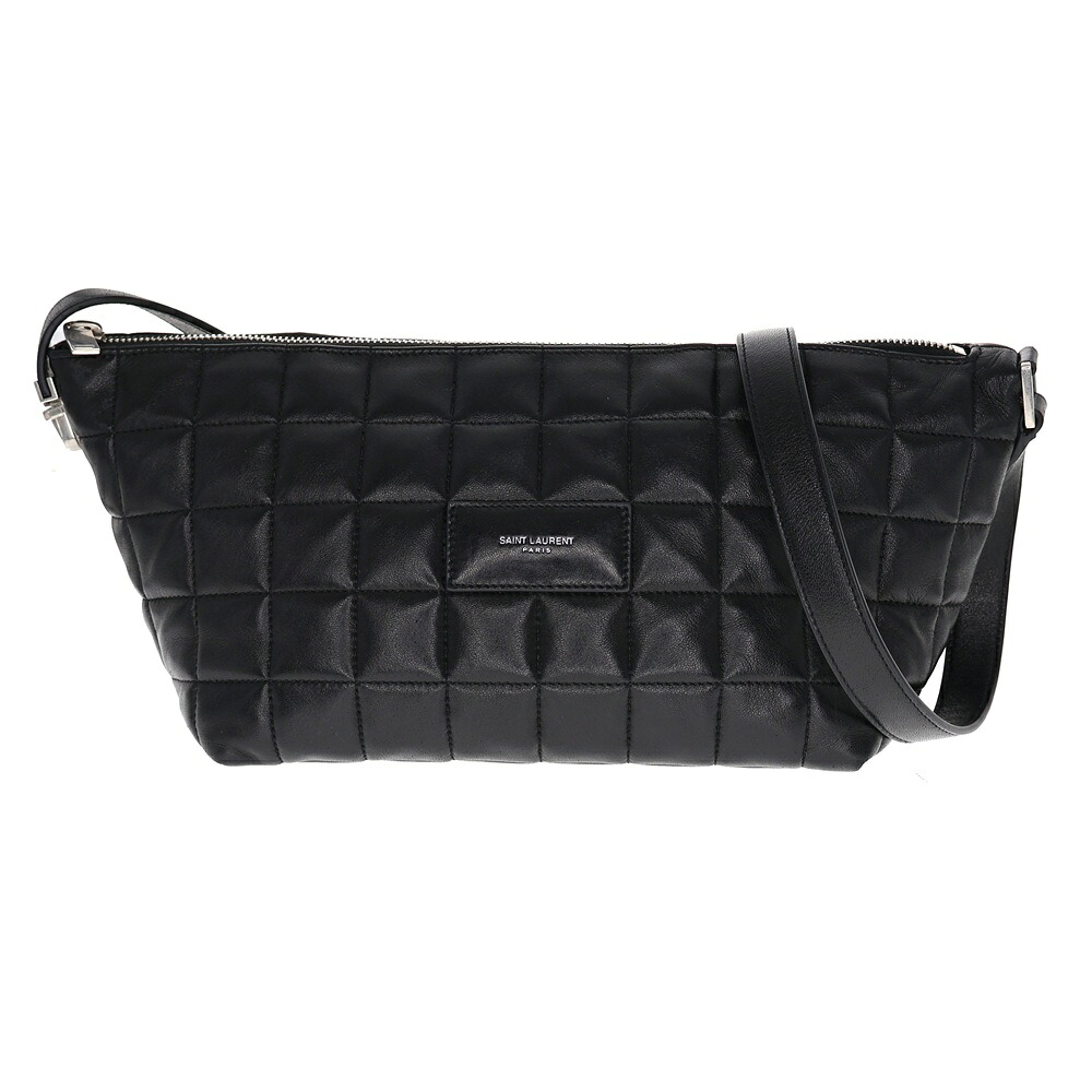 サンローラン SaintLaurent TUC トゥック クロスボディ ショルダーバック ブラック 【中古】|質屋かんてい局 店