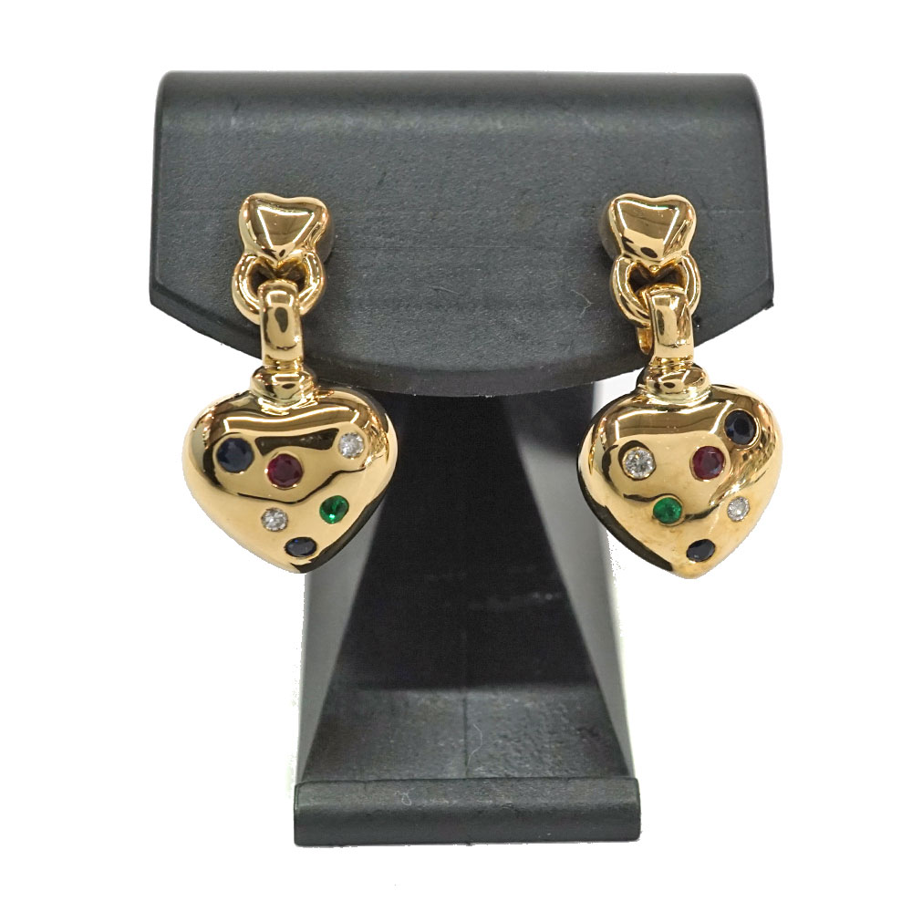 stones stone zoo ピアス　ストーンズストーンズー stones stone zoo ストーンズストーンズー K18 ピンクストーン 3