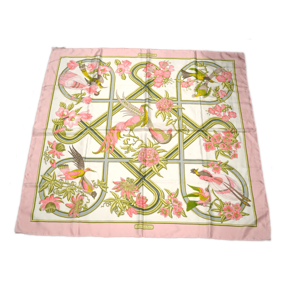 楽天市場】エルメス Hermes カレ90 EN PISTE オンステージ スカーフ