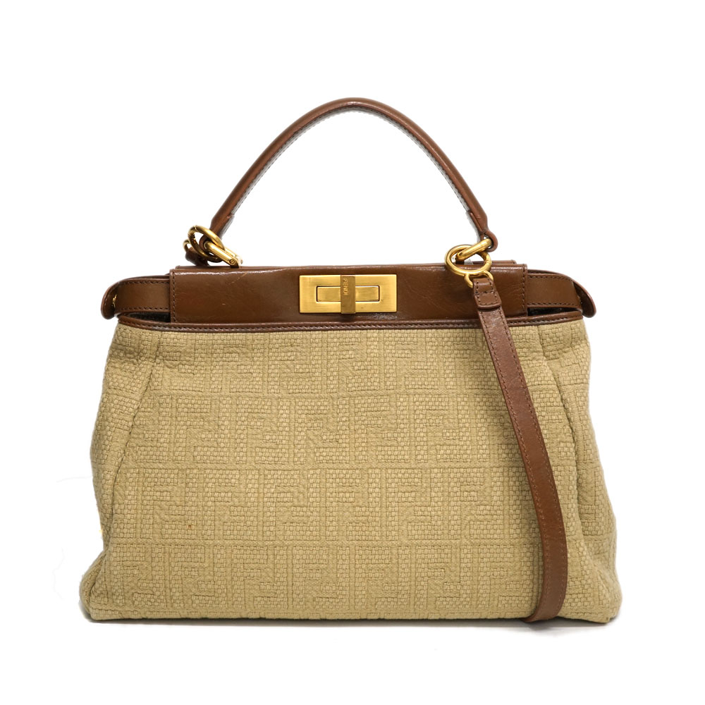 楽天市場】FENDI ピーカブー アイシーユー ミディアム PEEKABOO