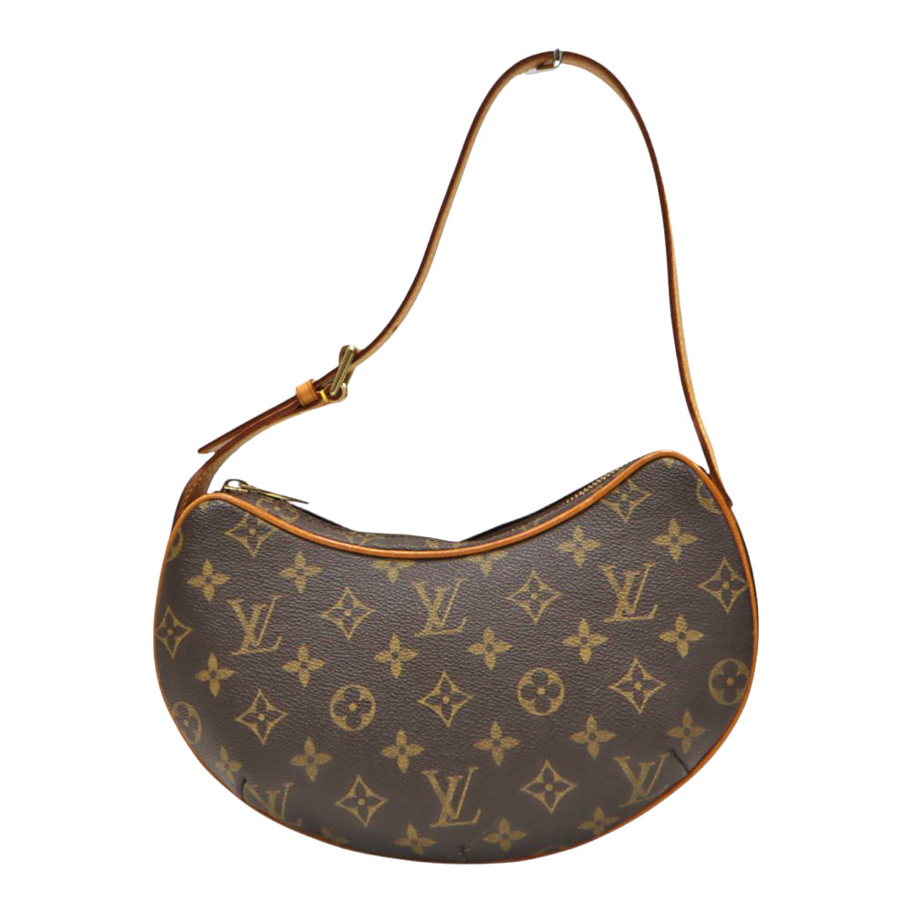 ルイヴィトン Louis vuitton M51510 ポシェットクロワッサン 一ショルダーバッグ レディース 赤銅色【中古】