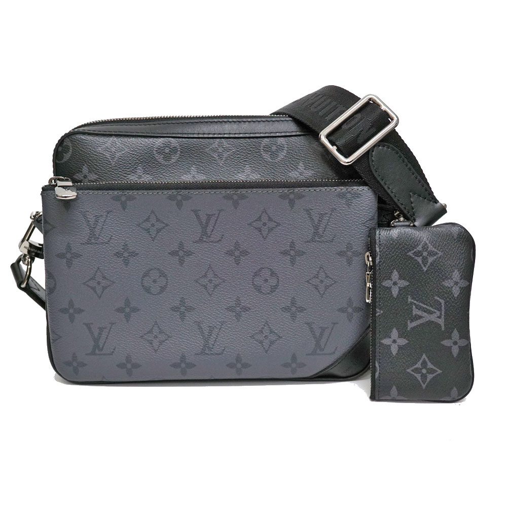 楽天市場】ルイヴィトン シャドウ・トリオ・メッセンジャー M46602【S