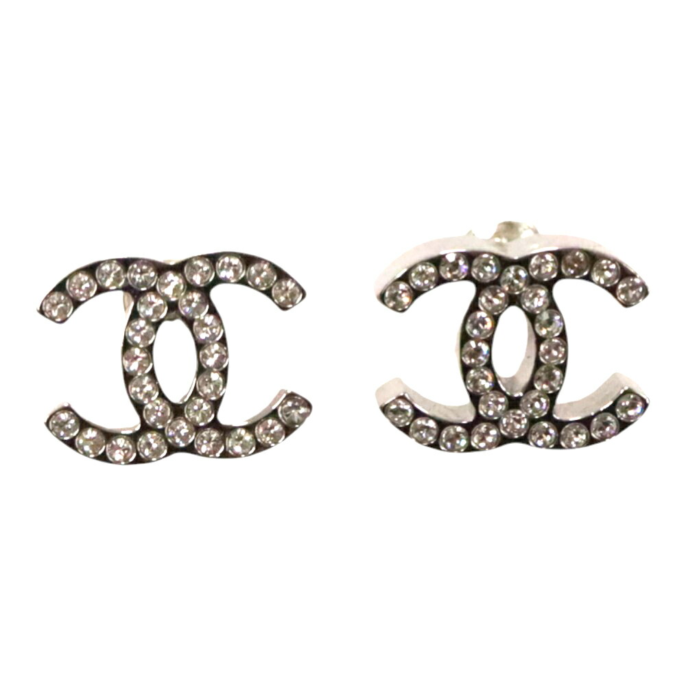 シャネル Chanel B26V ココマークラインストーンピアス【中古】 59,388円