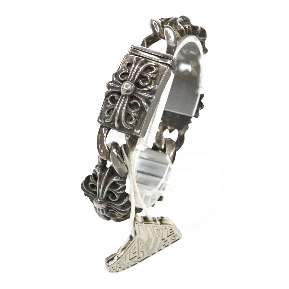 クロムハーツ Chrome hearts キーパーリンクブレスレット　4リング【中古】｜質屋かんてい局 店
