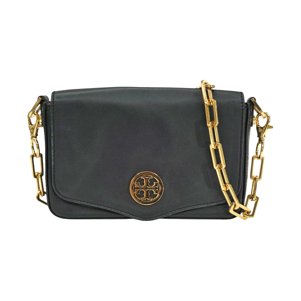 トリーバーチ Toryburch チェーンショルダーバッグ ブラック【中古】｜質屋かんてい局 店
