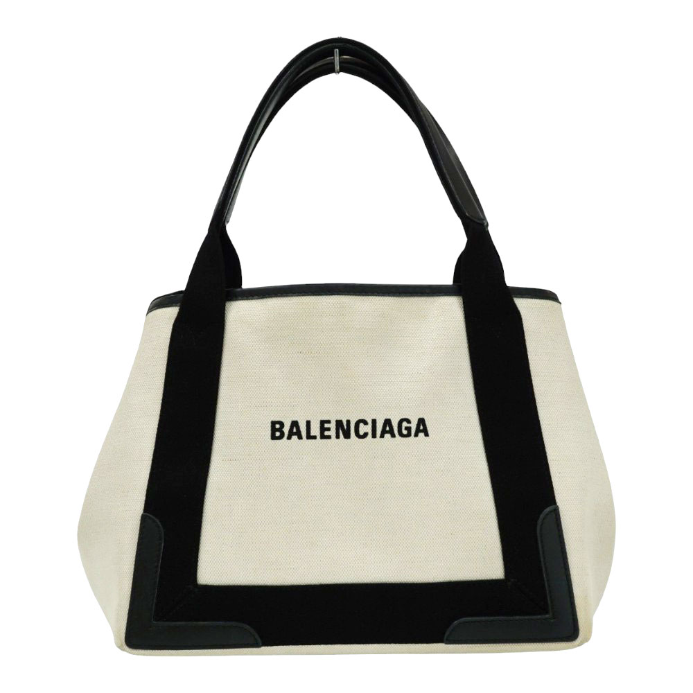 バレンシアガ Balenciaga 339933 ネイビーカバS トートバッグ ハンドバッグ【中古】｜質屋かんてい局 店