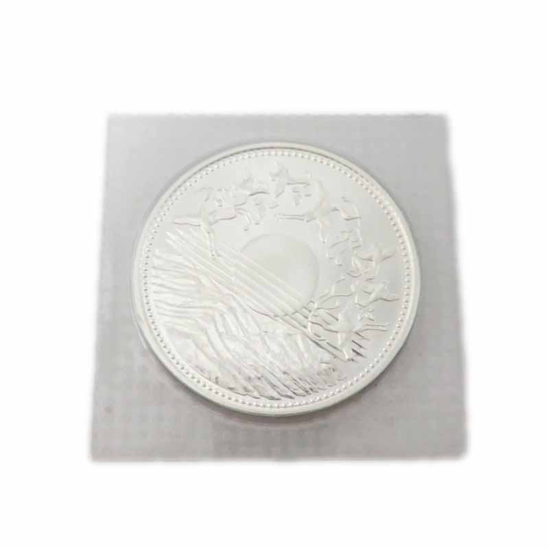 天皇陛下御在位60年記念 1万円銀貨 SV1000 純銀 シルバー【中古】