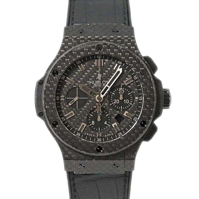 ウブロ Hublot 301.QX.1740.GR ビッグバン オールブラックカーボン ブラック 自動巻き 腕時計 【中古】|質屋かんてい局 店