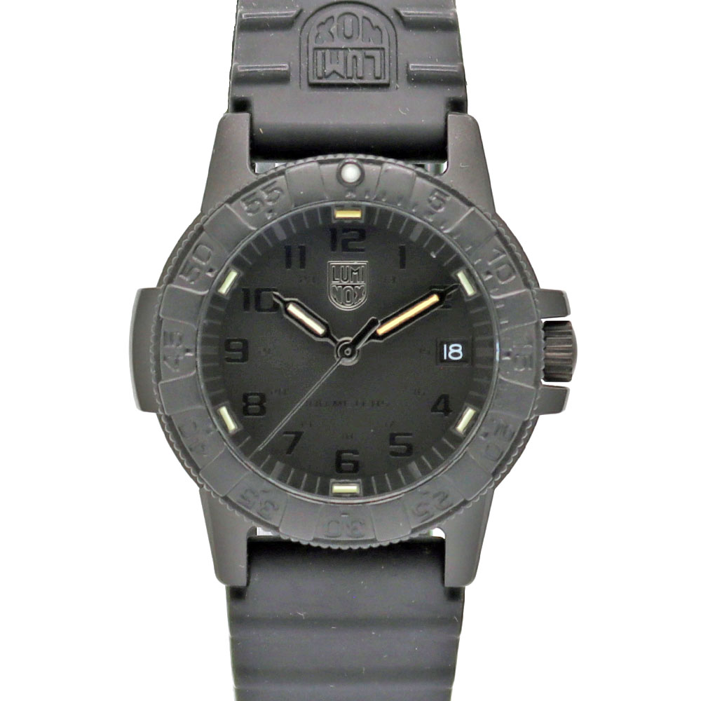 ルミノックス Luminox 0301.BO.L シータートル クォーツ 腕時計 ブラック文字盤【中古】