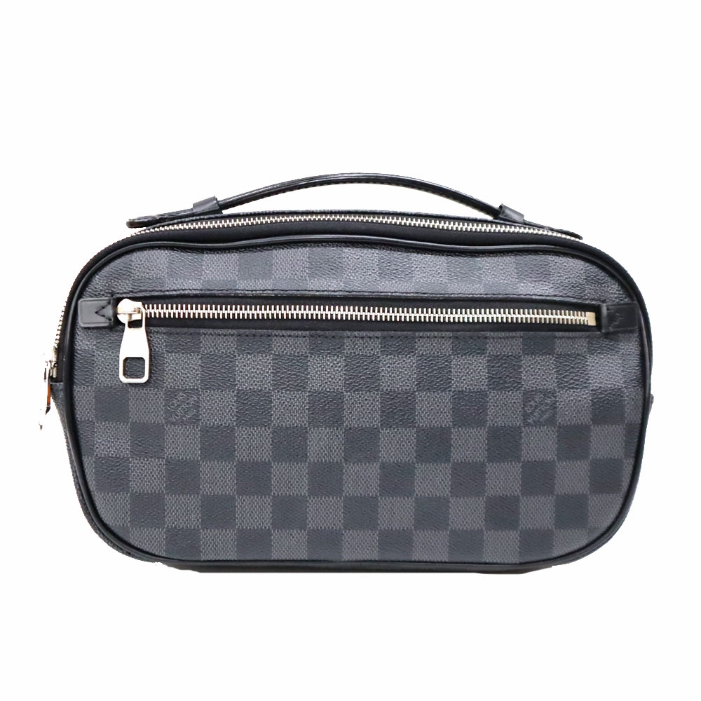 新品同様ルイヴィトン ダミエグラフィット アンブレール N41289 黒 メンズ 楽天市場】LOUIS VUITTON ルイヴィトン N41289 ダミエグラ