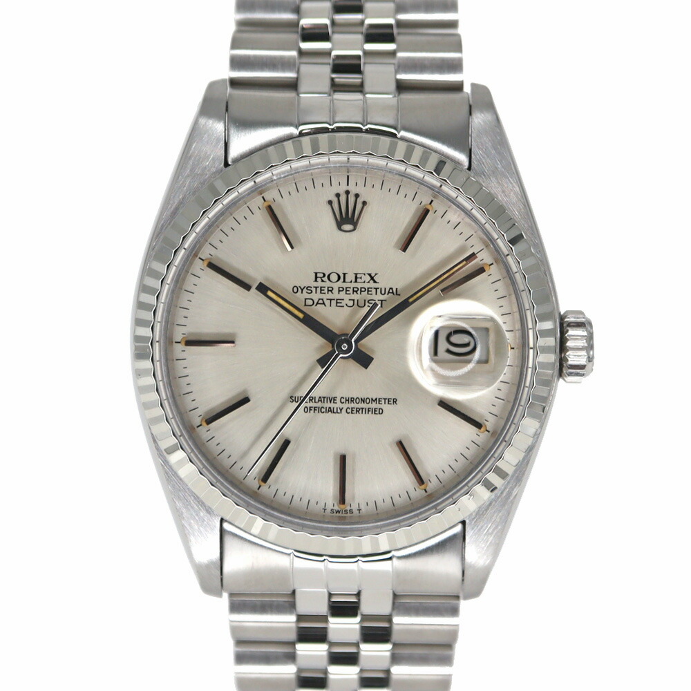 ロレックス Rolex 16014 デイトジャスト メンズ 自動巻 腕時計 シルバー【中古】