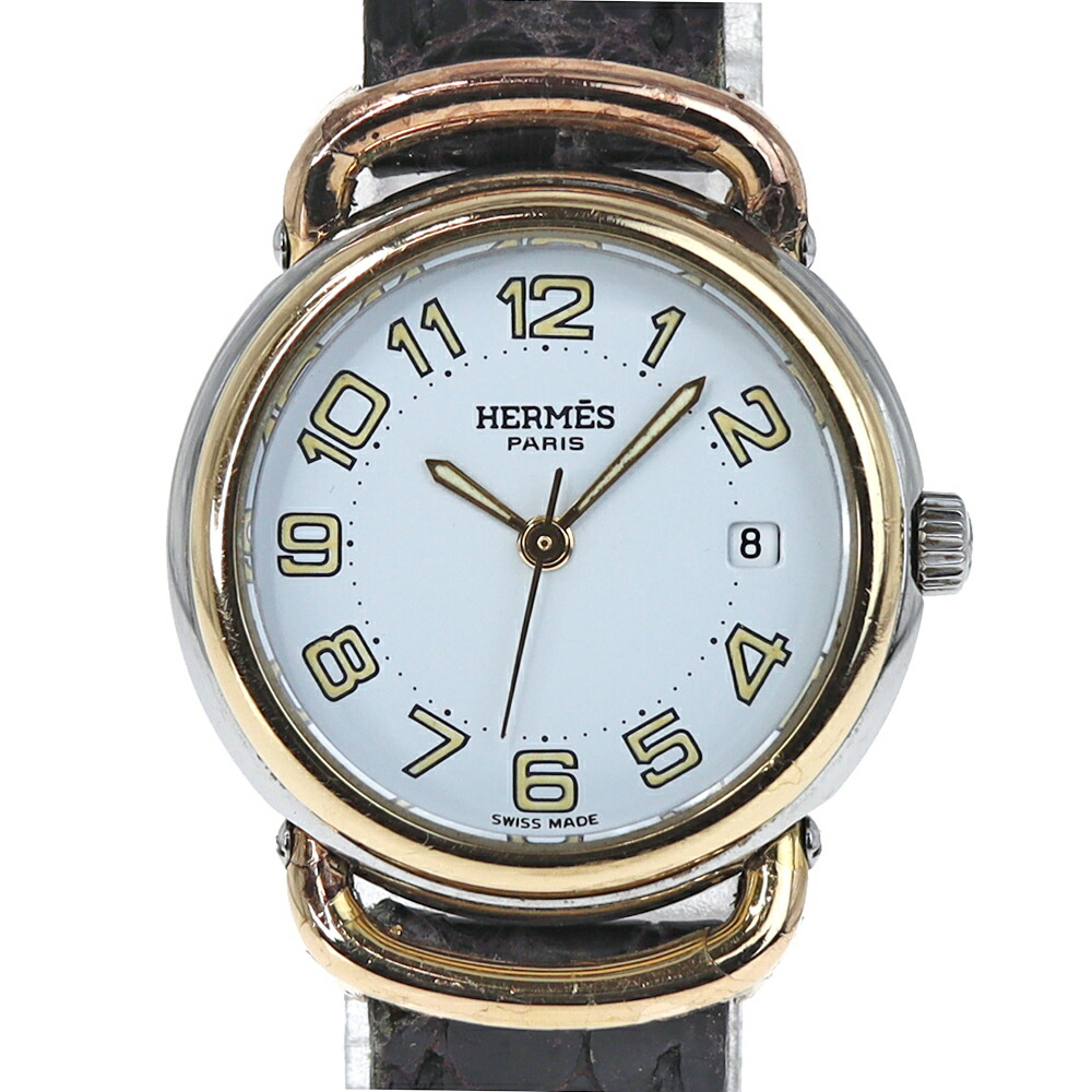 楽天市場】HERMES(エルメス） プルマン PU2.240 レディースクォーツ 外