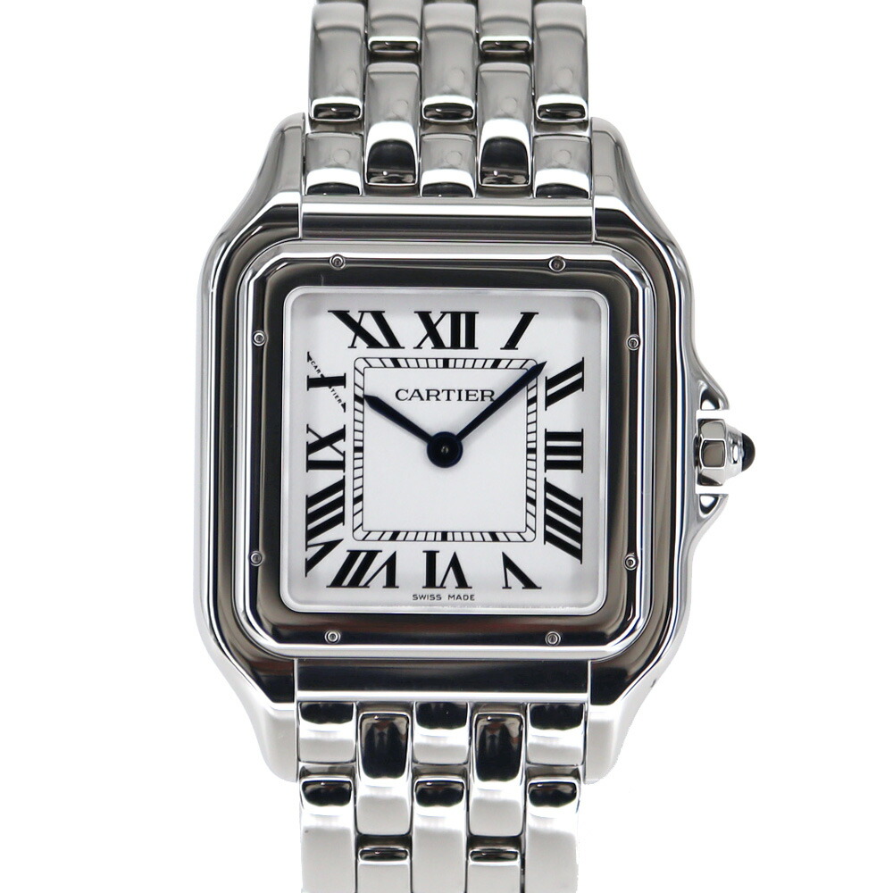 カルティエ Cartier WSPN0011 パンテール・ドゥ・カルティエLM 石英 メンズ ウォッチ 白いこと 【中古】