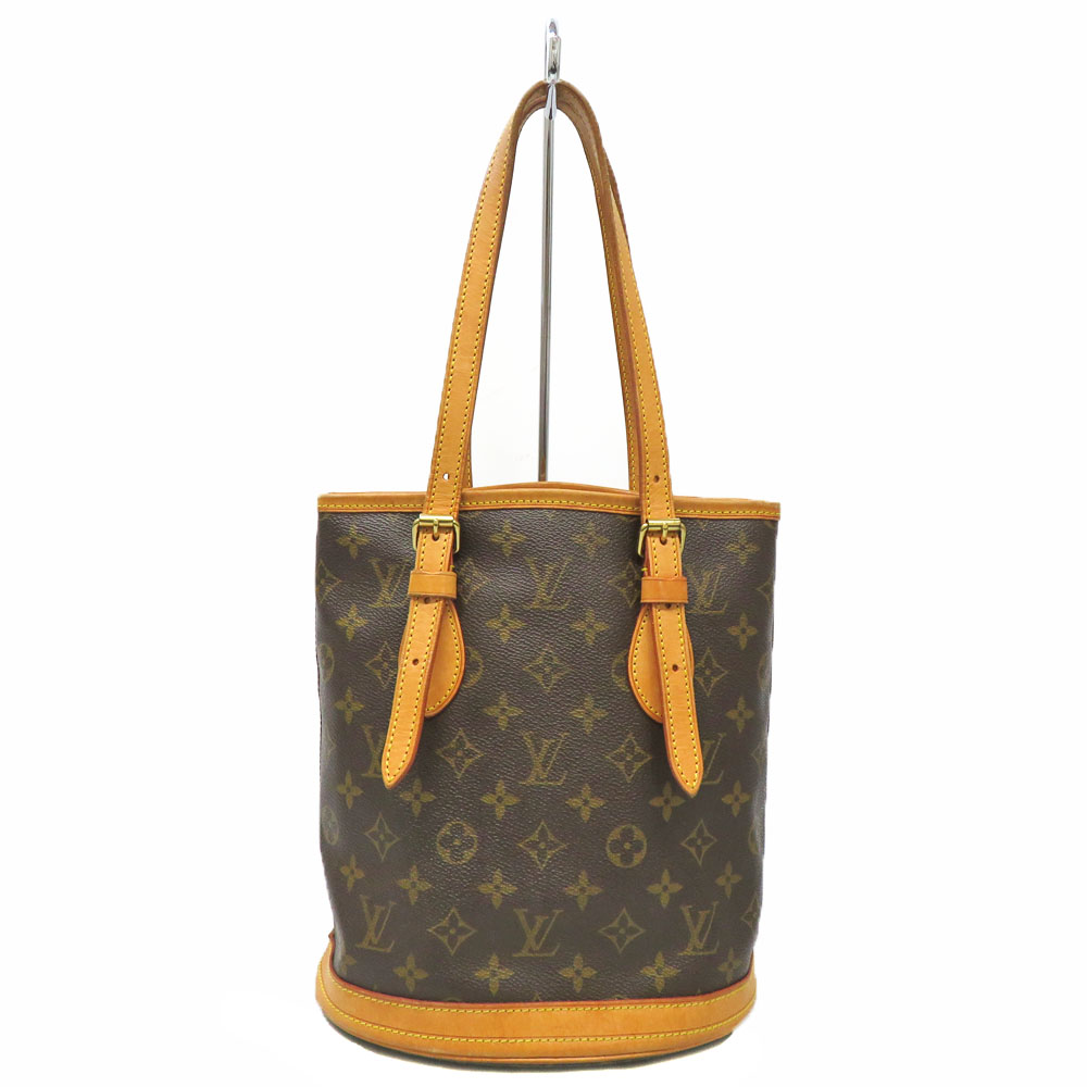 ルイヴィトン Louis Vuitton M42238 バケットPMモノグラム トートバッグ ブラウン 【中古】｜質屋かんてい局 店